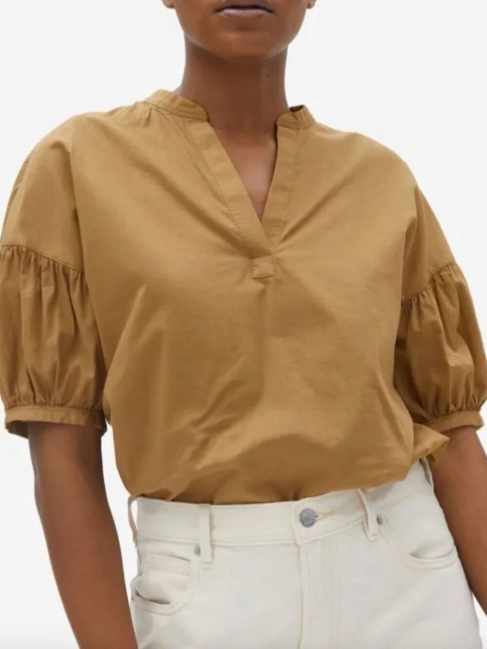 Everlane Puff Sleeve Top